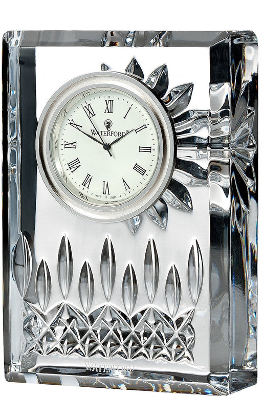 Waterford Crystal Clock - Lismore cut, 4.5" T