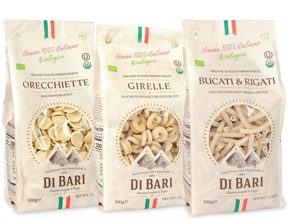 Di Bari Italian Pastas - Set of 3