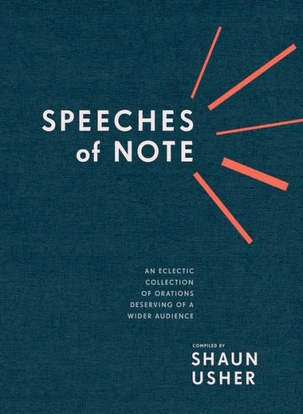 Speeches Of Note book