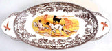 Spode Platter with Dogs