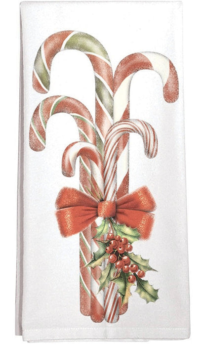 Candy Canes Towel