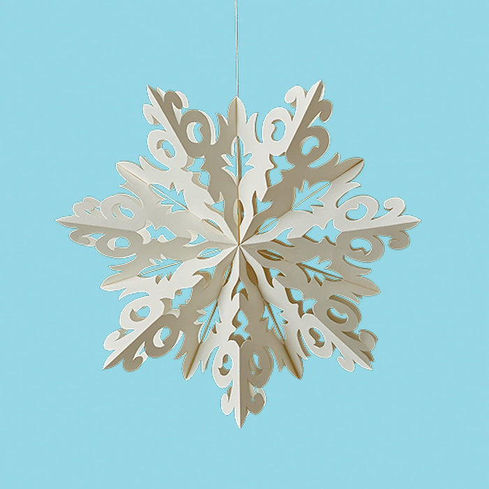 Paper Flurry Snowflakes - Set of 3