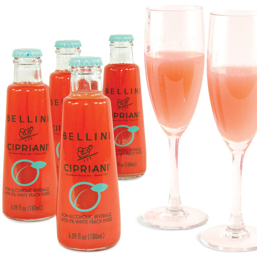 Cipriani Bellini peach drink