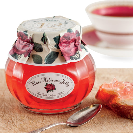 Jar of Rose Hibiscus Jelly