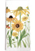 kitchen towel with daisies
