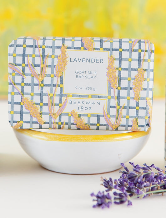 Lavender Scented Soap Bar by Beekman