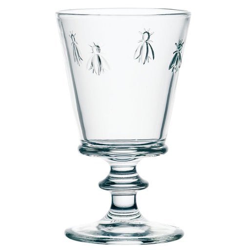 French Bee Embossed Water Glasses (Boxed Set of 6)