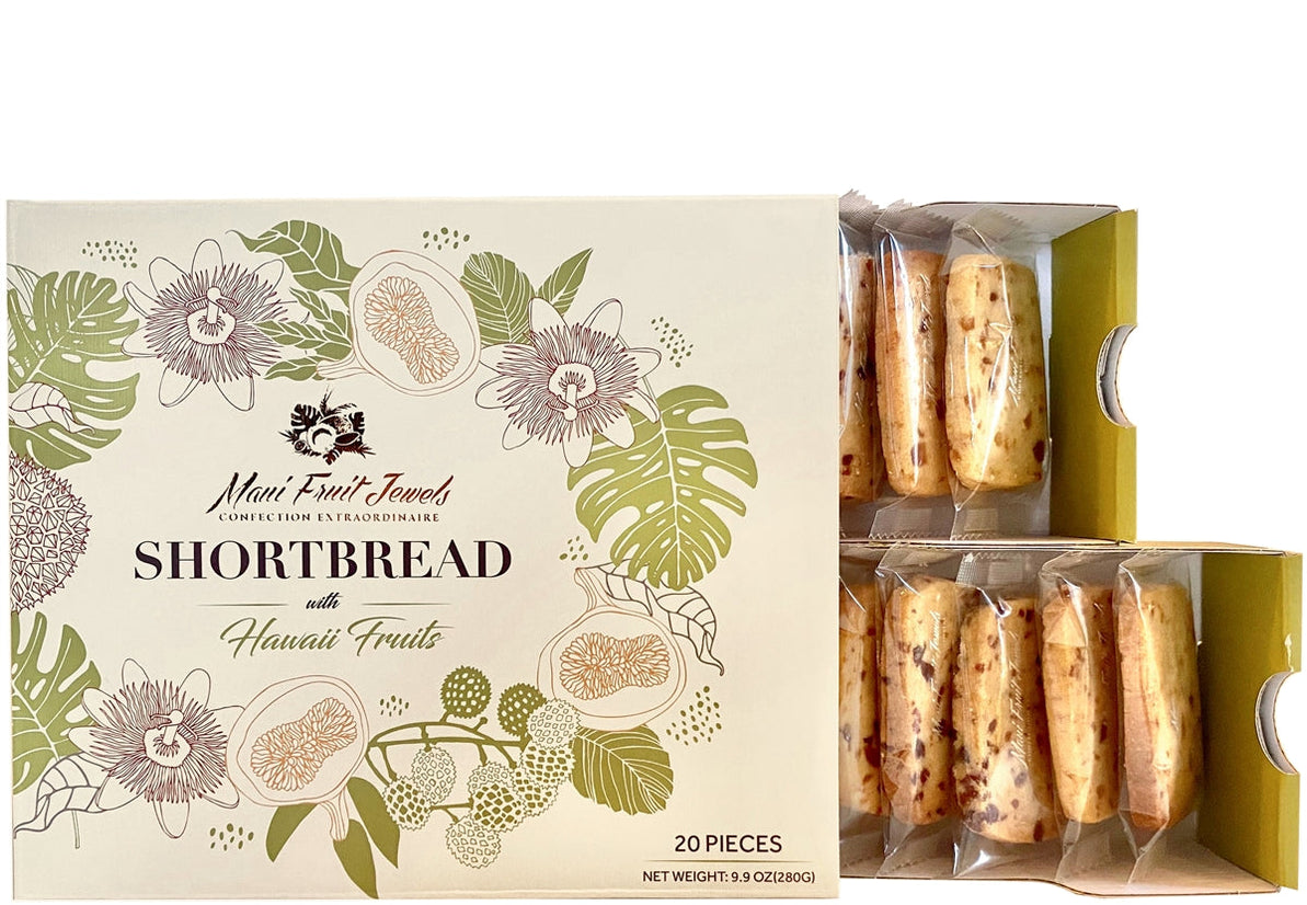 Shortbread cookies with Hawaiian Fruits — Menus and Music