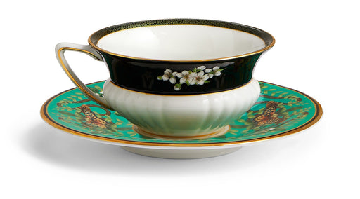 Wedgwood tea cup and saucer -  Emerald Forest