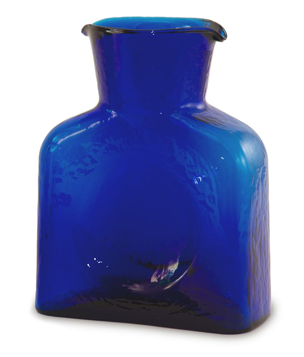 Blenko Cobalt Blue Glass Pitcher