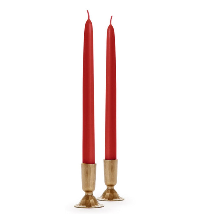 Two Brass Candle Holders for Taper Candles