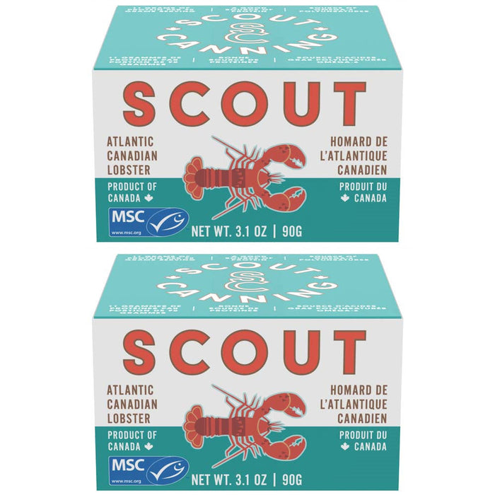 Lobster, two tins by Scout