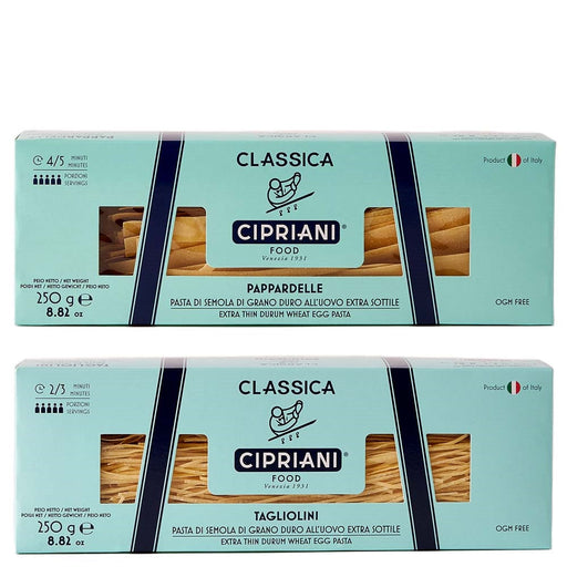 Cipriani Organic Pasta from Italy (set of two)