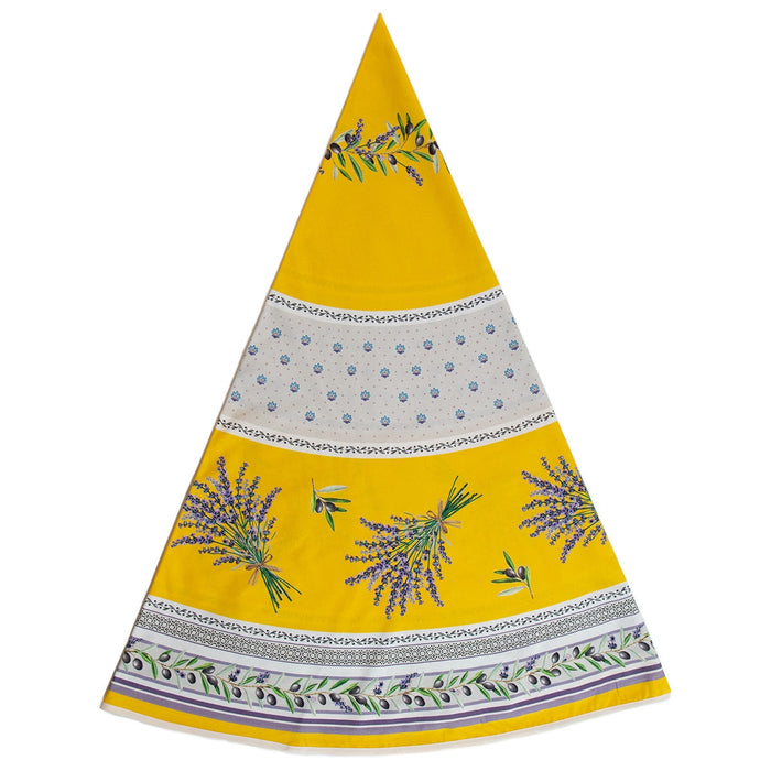 Lavender Tablecloths from Provence- Yellow