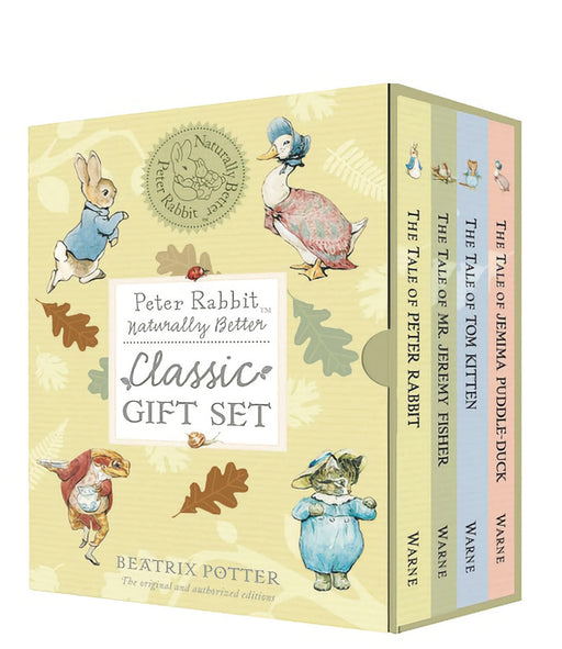 Peter Rabbit boxed set of 4 small books Classic Gift Set
