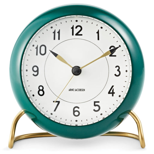 Racing Green Alarm Clock by Arne Jacobsen