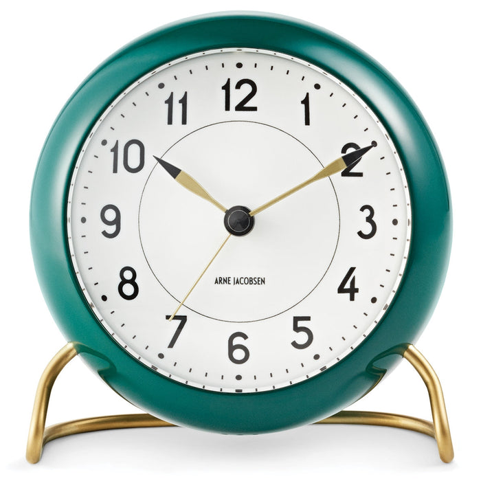Racing Green Alarm Clock by Arne Jacobsen