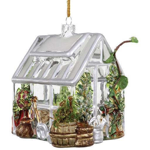 Greenhouse Glass Ornament