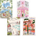 French Kitchen Towels Set Spring 2023, Set of Four